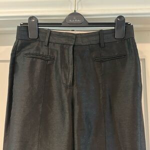 Helmut Lang linen split hem  trousers